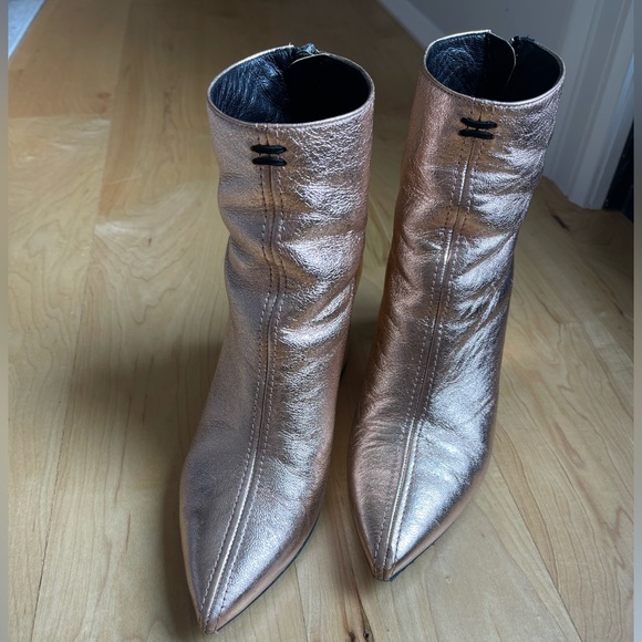 Zadig & Voltaire Paris Glimmer Crush Ankle boots - Picture 3 of 13